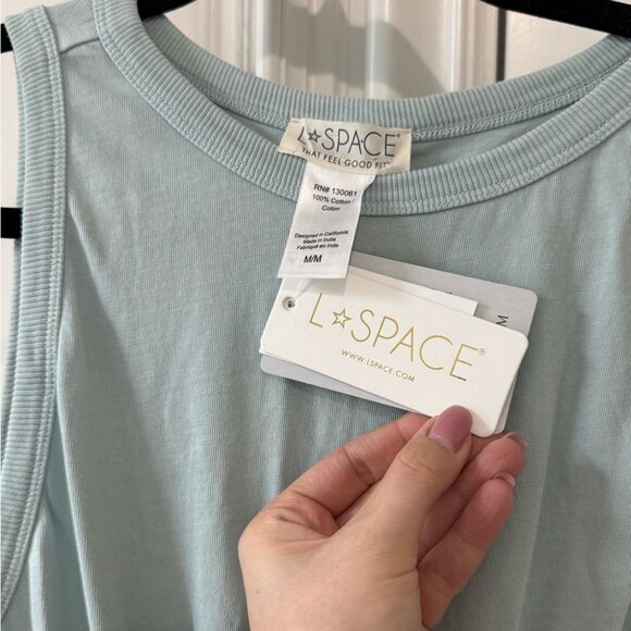LSPACE Seaview Mini Dress - Sky Blue - Size M - NWT - Picture 4 of 8